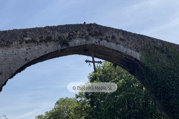 «Puente romano» sobre el río Sella en Cangas de Onís