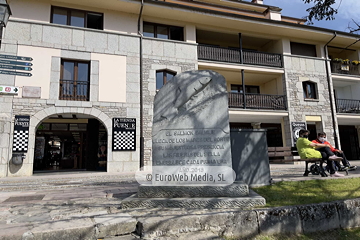 «Puente romano» sobre el río Sella en Cangas de Onís