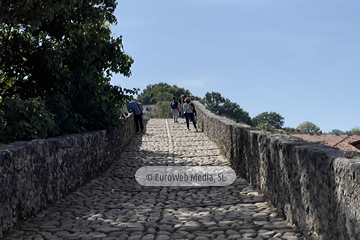 «Puente romano» sobre el río Sella en Cangas de Onís