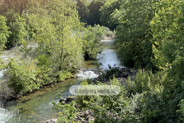 «Puente romano» sobre el río Sella en Cangas de Onís