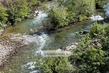 «Puente romano» sobre el río Sella en Cangas de Onís