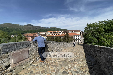 «Puente romano» sobre el río Sella en Cangas de Onís