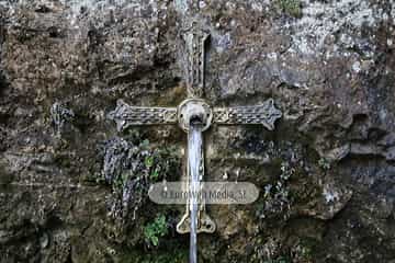 Fuente de los siete caños. Fuente de los siete caños en Covadonga