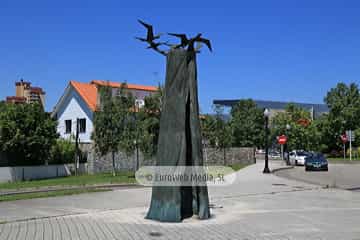 Escultura «Sentimientos» en Gijón