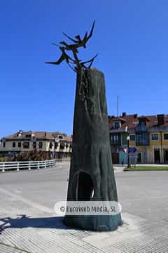 Escultura «Sentimientos» en Gijón