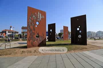 Escultura «Sombras de luz»