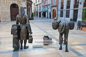 Escultura «La lechera»