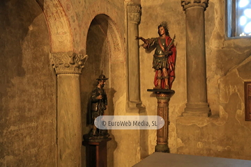 Interiores. Iglesia San Julián de los Prados de Oviedo