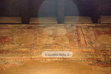 Interiores. Iglesia San Julián de los Prados de Oviedo