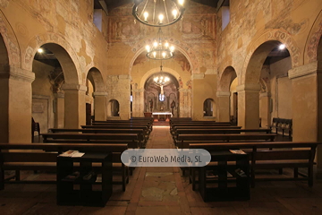 Interiores. Iglesia San Julián de los Prados de Oviedo