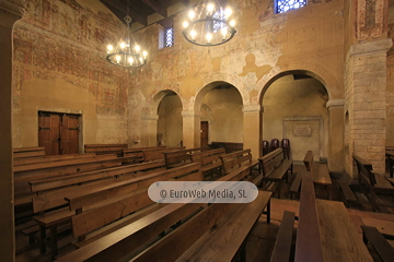Interiores. Iglesia San Julián de los Prados de Oviedo
