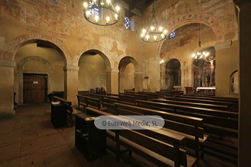 Interiores. Iglesia San Julián de los Prados de Oviedo