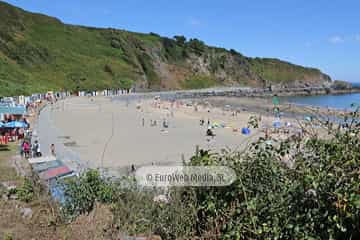 Playa Salinas (Luarca). Playa Salinas