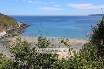 Playa Salinas (Luarca). Playa Salinas