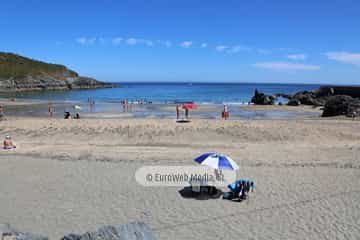 Playa Salinas (Luarca). Playa Salinas