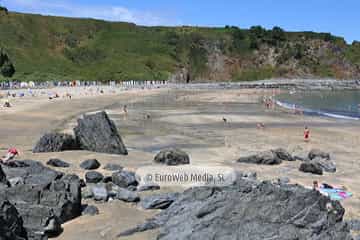 Playa Salinas (Luarca). Playa Salinas