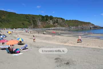 Playa Salinas (Luarca). Playa Salinas