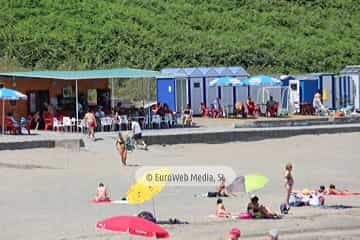 Playa Salinas (Luarca). Playa Salinas