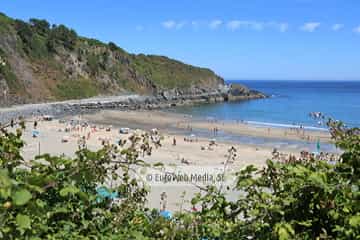 Playa Salinas (Luarca). Playa Salinas