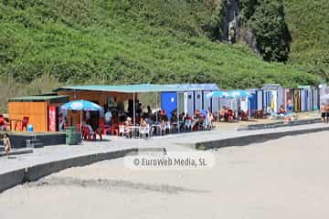 Playa Salinas (Luarca). Playa Salinas