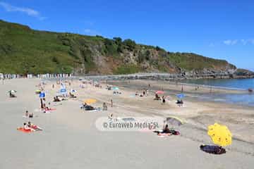 Playa Salinas (Luarca). Playa Salinas