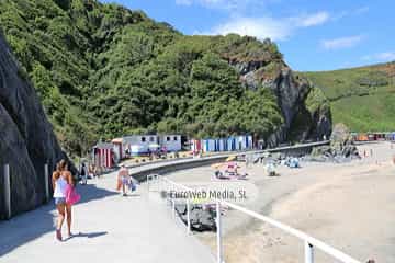 Playa Salinas (Luarca). Playa Salinas