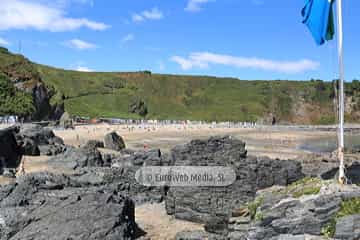 Playa Salinas (Luarca). Playa Salinas