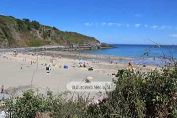 Playa Salinas (Luarca). Playa Salinas