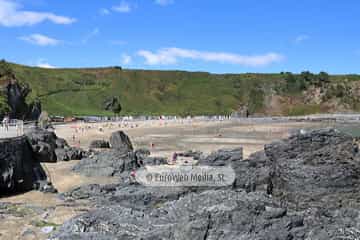 Playa Salinas (Luarca). Playa Salinas