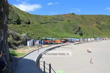 Playa Salinas (Luarca). Playa Salinas