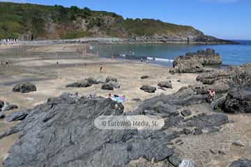 Playa Salinas (Luarca). Playa Salinas