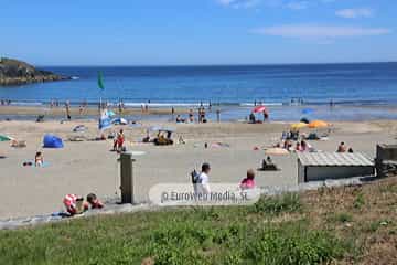 Playa Salinas (Luarca). Playa Salinas