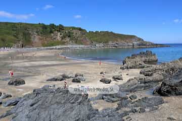 Playa Salinas (Luarca). Playa Salinas