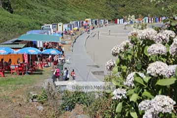 Playa Salinas (Luarca). Playa Salinas