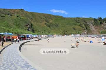 Playa Salinas (Luarca). Playa Salinas