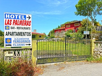 Aparcamiento. Hotel Las Palmeras Llanes