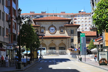 Estación de Renfe en Oviedo