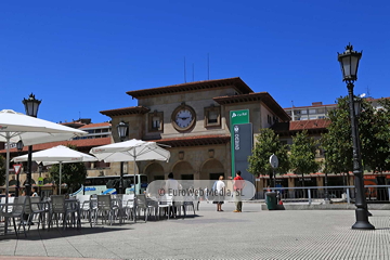 Estación de Renfe en Oviedo