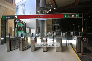 Estación de Renfe en Oviedo