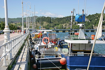 Paseo del Muelle de Ribadesella. Paseo Marítimo Princesa Letizia