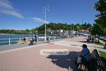 Paseo del Muelle de Ribadesella. Paseo Marítimo Princesa Letizia