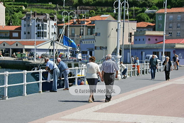 Paseo del Muelle de Ribadesella. Paseo Marítimo Princesa Letizia