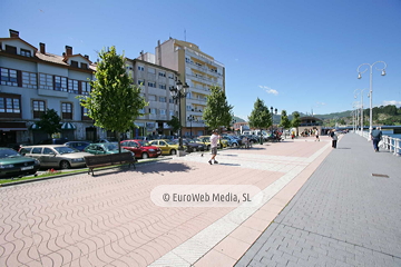 Paseo del Muelle de Ribadesella. Paseo Marítimo Princesa Letizia