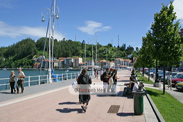 Paseo del Muelle de Ribadesella. Paseo Marítimo Princesa Letizia