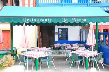 Exteriores. Restaurante La Nansa