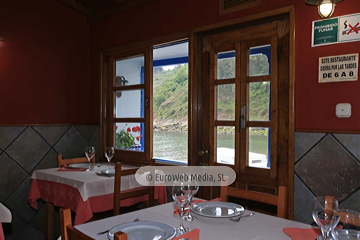 Interior. Restaurante La Nansa