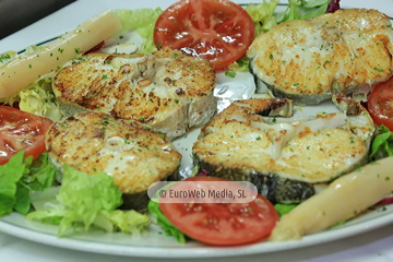 Platos típicos. Restaurante La Nansa
