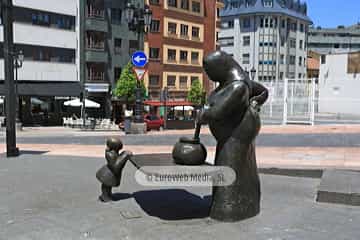 Escultura «Guisandera»