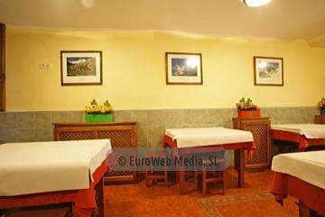 Comedor. Hotel rural Peña Castil