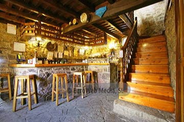 Bar. Hotel rural Peña Castil